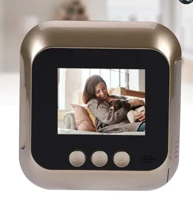 2.4 Inch Security Smart Doorbell Peephole Camera Electronic Cat Eye - SmartStore.PT