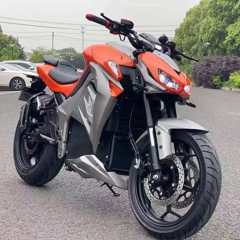 2023 HEZZO Electric Motorcycle 72v 5000W 120Km/H Powerful Racing E Motorcycle 50Ah Lithium Electric Moped Scooter Moto Electrica - SmartStore.PT